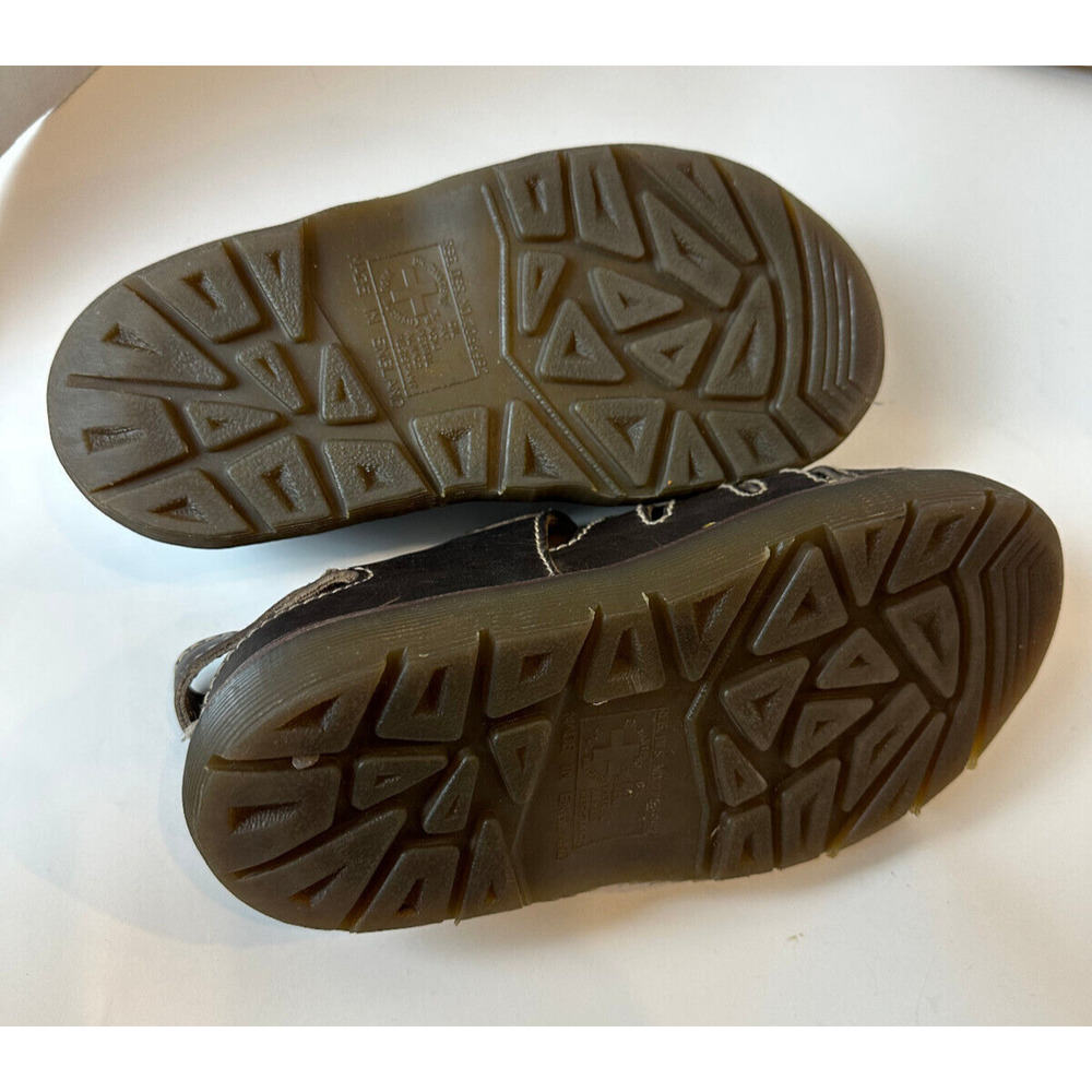 '90s Y2K Vtg Doc Dr Martens Platform Fisherman Sandals Brown Size 7 England Made - Picture 11 of 11